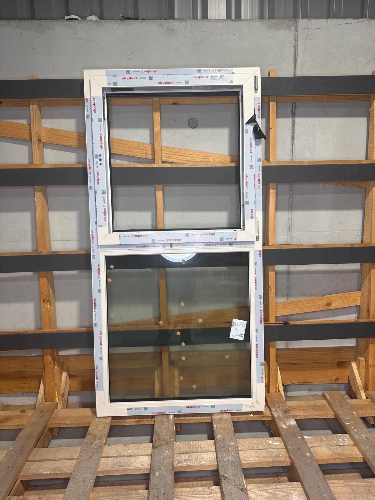 Tilt and turn white windows