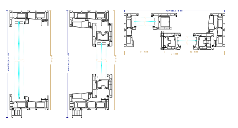 Lift & Slide Patio Doors – 3000 × 2100 mm – Right-Hand Handle